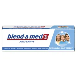 Blend-A-Med Pasta Do Zębów Anti-Cavity Z Aktywnym Fluorem Dla Ochrony Przed Ubytkami 75 Ml