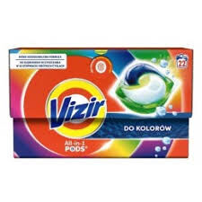 Vizir Kapsułki Do Prania All In1 Pods Color 22 Szt. (22 X 18,2 G)