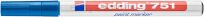 Edding Marker Olej owy E-751 1-2Mm, Niebieski  - 2