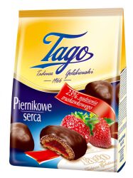 Tago Piernik truskawka, 160g