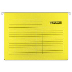 Donau Teczka zawieszkowa A4, 230Gsm, Żółta