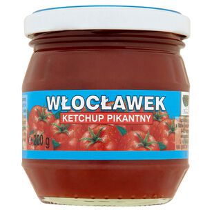 Włocławek Ketchup Pikantny 200 G