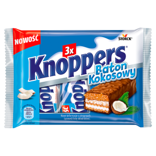 Knoppers Baton Kokosowy 120 G (3 X 40 G) 