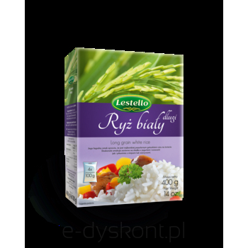 Lestello Ryż Biały Długi 4X100G