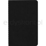 Moleskine Zestaw 3 Zeszytów Cahier Journals P (9x14cm) gładki, 64 strony, czarny  - 3
