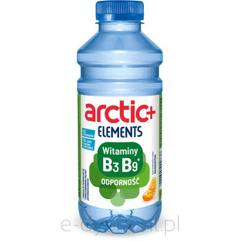 Arctic+ Elements Witaminy B3 B9 Odporność Napój Niegazowany O Smaku Mandarynki 600 Ml