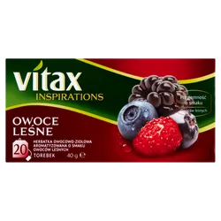 Vitax Herbata Inspiracje Owoce Leśne 20S