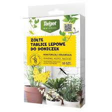Żółte Tablice Lepowe Do Doniczek Do Kwiatów Domowych I Balkonowych 10 Szt Target