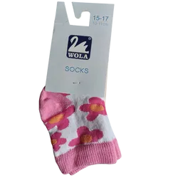 Skarpety Dziecięce 15-17 Kwiatki(różne kolory)