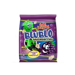Blublo Żelki Jeżynki 80 G