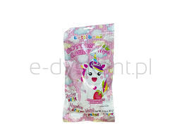 Lolliboni Wata cukrowa Różowy Jednorożec STRAWBERRY 60g