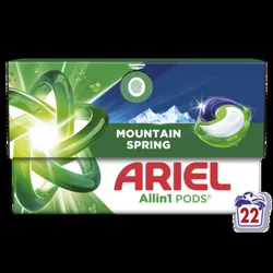 Ariel Allin1 Pods Mountain Spring Kapsułki Do Prania, 22 Prania