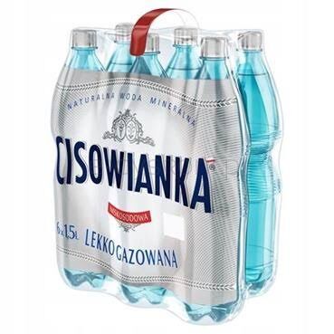 Cisowianka Woda lekko gazowana, butelka plastikowa 1,5l SK