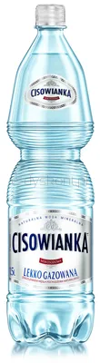Woda CISOWIANKA, lekko gazowana, butelka plastikowa 1,5l