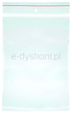 Office Products Torebka Strunowa Ldpe, 40X60Mm, 100Szt., Transparentna