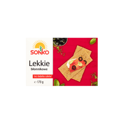 Sonko Lekkie błonnikowe. Pieczywo chrupkie 170 g.