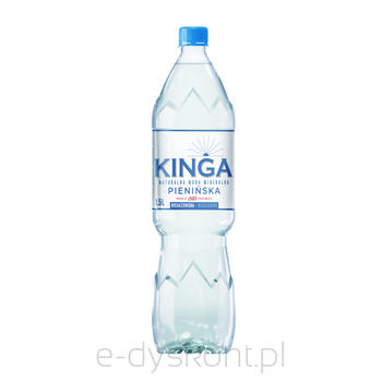 Kinga Pienińska - Naturalna Woda Mineralna - 1,5l niegazowana