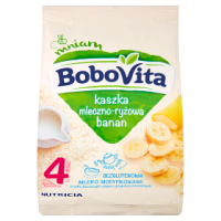 Bobovita Kaszka Mleczno-Ryżowa O Smaku Bananowym Po 4 Miesiącu 230G