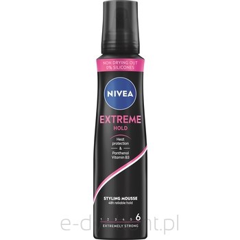 Nivea Pianka Do Włosów Extreme Hold 150 Ml