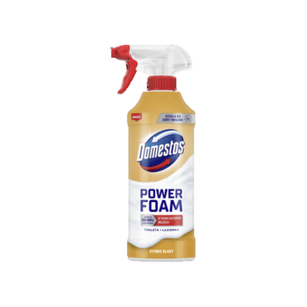 Domestos Power Foam Czyszcząca Piana Toaleta i Łazienka Citrus Blast 435ml