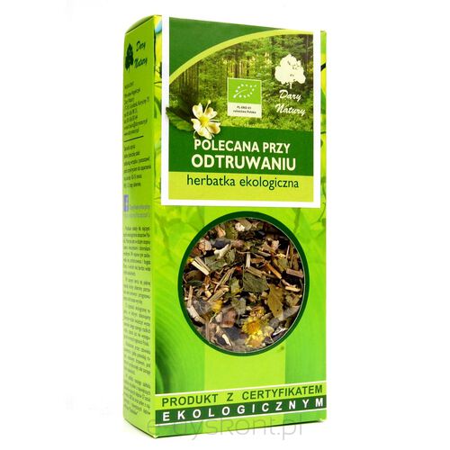 Herbatka Polecana Przy Odtruwaniu Bio 50 G - Dary Natury [BIO]