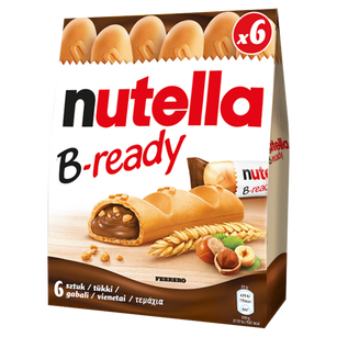 Nutella B-Ready, Wafelek Z Kremem, 6Szt, 132G