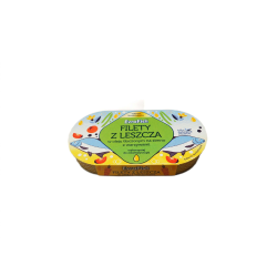 Evrafish Filety z leszcza w oleju tłoczonym na zimno z warzywami 170g