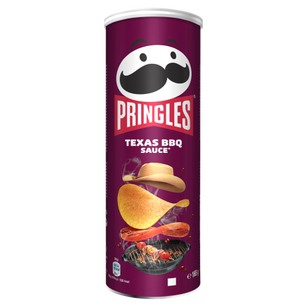 Pringles Texas Barbeque Tuba 165G- Chrupki O Smaku Teksańskiego Sosu Barbecue