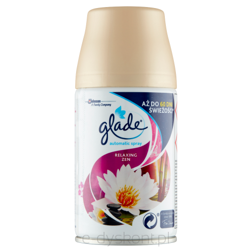 Zapas Do Odświeżacza Glade Automatic Spray Relaxing Zen 269Ml