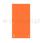Donau Przekładki Karton 1/3 A4, 235X105Mm, 100Szt., Pomarańczowe  - 2