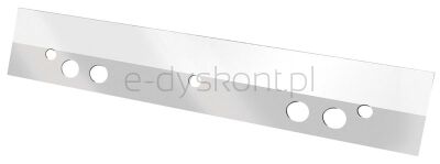 Q-Connect Listwa Samoprzylepna Poliester, A5, 125Mm, 50Szt., Transparentna 
