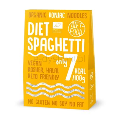 Diet Food Makaron Konjac Spaghetti Shirataki Bezgl. Bio 300 G