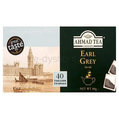 Ahmad Herbata Earl Grey 40Torebekx2g b/zawieszki