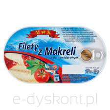 Mk Filety Z Makreli W Sosie Pomidorowym 170G(p)