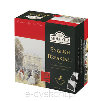 Ahmad Tea English Breakfast 100Torebek *2G B/Zawieszki