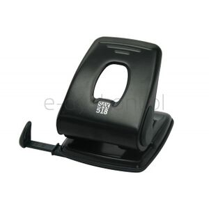 Sax Dziurkacz 518, dziurkuje do 40 kartek, czarny