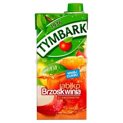 Tymbark Napój Jabłko Brzoskwinia 1 L