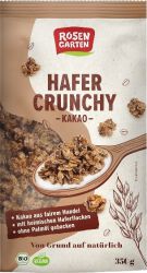 Rosengarten Crunchy Owsiane Z Kakao Bio 350 G