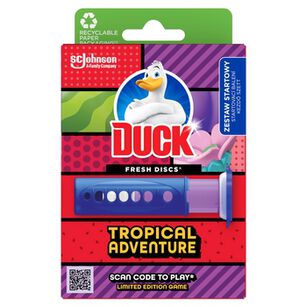 Duck żelowy krążek do toalet Fresh Discs Tropical Adventure  36ml