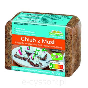 Mestemacher Chleb Z Musli 300 G