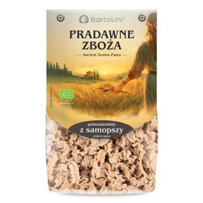 Bartolini Makaron z samopszy pełnoziarnisty fala  BIO 250g