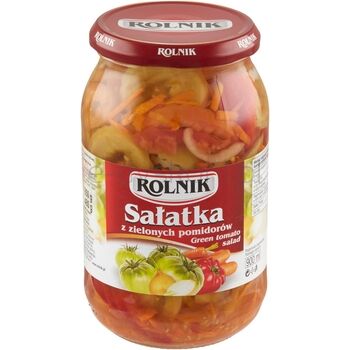 Rolnik Sałatka z zielonych pomidorów 850 g