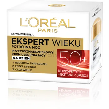 L'Oreal Paris Ekspert Wieku 50+ Przeciwzmarszczkowy Krem Ujędrniający Na Dzień 50 Ml
