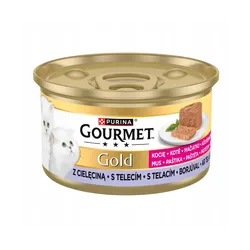 GOURMET GOLD KITTEN - Mus dla kociąt z cielęciną 85g
