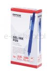 Office Products Długopis automatyczny żelowy  gr. linii 0,25mm, dł. linii 1200m, niebieski - 5