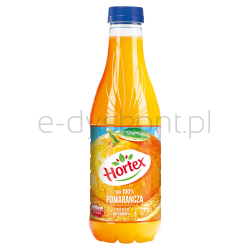 Hortex Sok 100% pomarańcza butelka aPet 1 l  SK