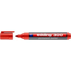 Edding Marker permanentny A8 e-300 czerwony