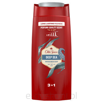 Old Spice Deep Sea Męski żel pod prysznic i szampon 675ml Długotrwała świeżość