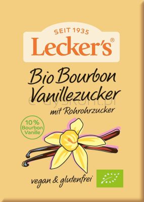 Lecker`S Cukier Waniliowy Bourbon Bio 8 G
