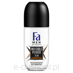 Fa Dezodorant Roll-On Men Xtreme Invisible 50 Ml